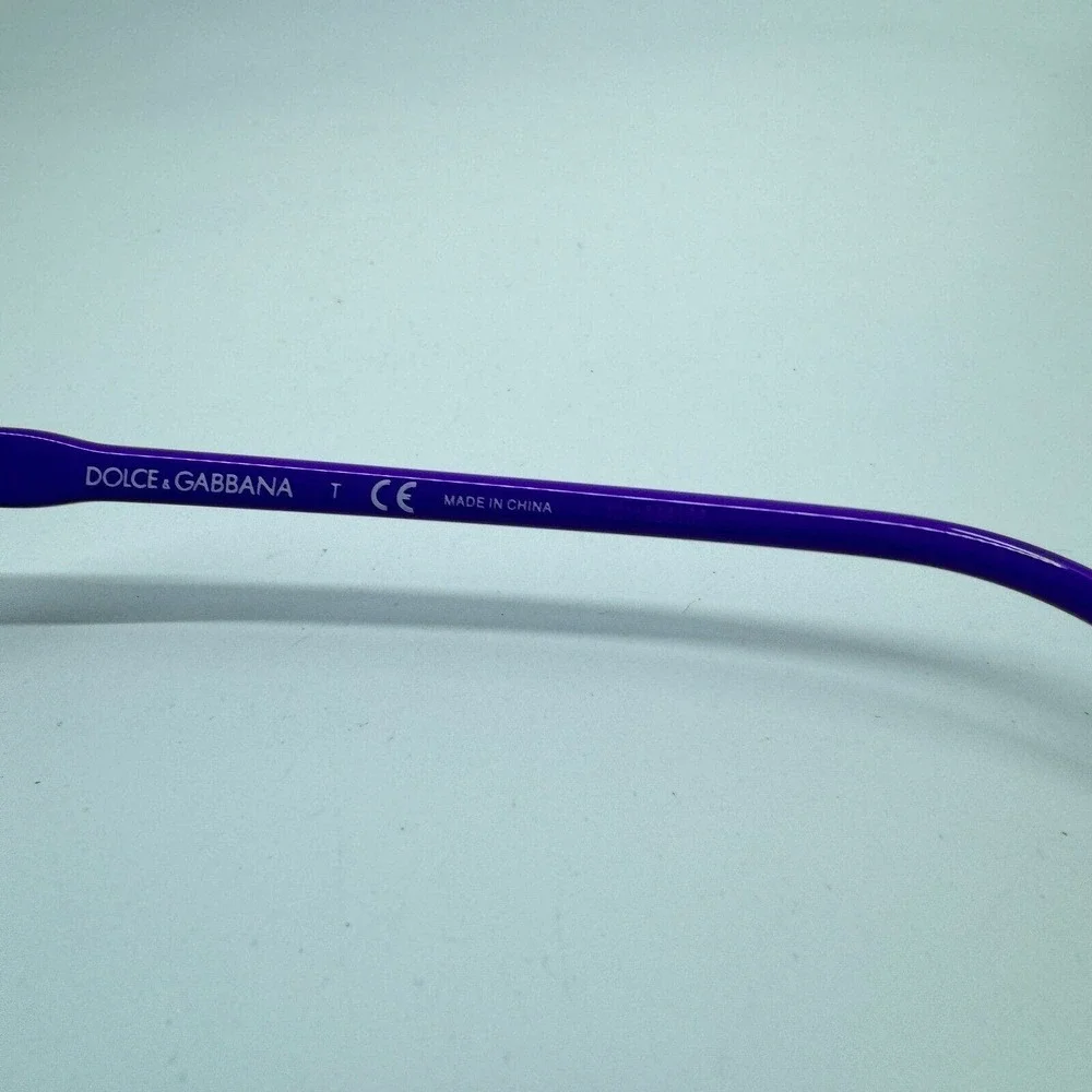 Dolce & Gabbana Women's Eyeglasses D&G DD1238 2608 Havana Violet Frame‎ H11149